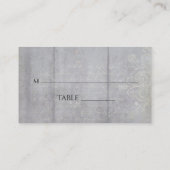 Cartes de Fête des mariées Bois Rustique Floral Pe (Dos)