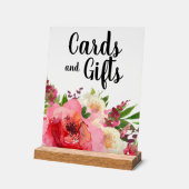 Cartes de Fête des mariées et cadeaux aux fleurs r (Angle)