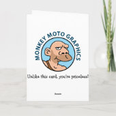 Cartes de Fête des pères amusantes : Cavemen (Dos)