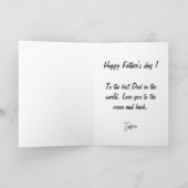 Cartes de fête des pères cool (Intérieur)