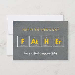 Cartes de fête des pères Cool Fun