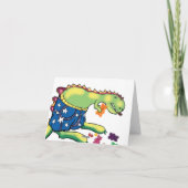 Cartes de fête en pyjama (Dos)