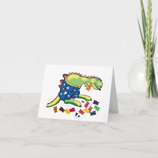Cartes de fête en pyjama (Devant)