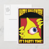 CARTES DE FÊTE HALLOWEEN (Devant / Derrière)