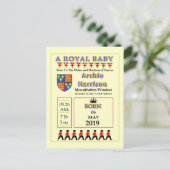 Cartes de fête Royal Baby (Debout devant)