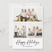 Cartes de fêtes avec écriture facile (Devant)