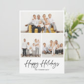 Cartes de fêtes avec écriture facile (Debout devant)