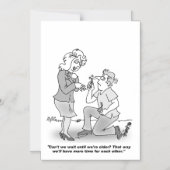 Cartes de fiançailles personnalisables (Recto)