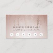 Cartes de fidélité Blush Rain (Devant)