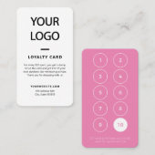 Cartes de fidélité client de vente au détail/bouti (Devant / Derrière)