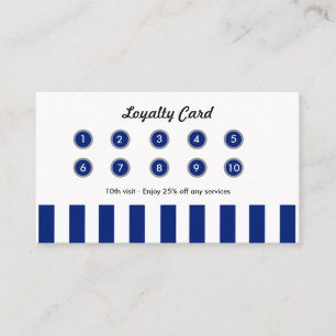 Cartes de fidélité de vente au détail de la boutiq