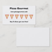 Cartes de fidélité "de visiteur fréquent" (Devant / Derrière)