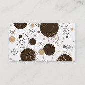 Cartes de fidélité du poinçon | de café (Dos)
