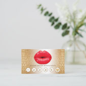 Cartes de fidélité Gold Parties scintillant et Red (Debout devant)