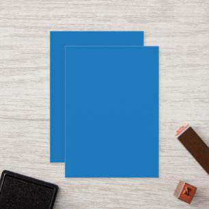 Cartes de fidélité minimalistes bleues de luxe