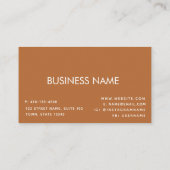 Cartes de fidélité minimalistes Professionnelles d (Dos)