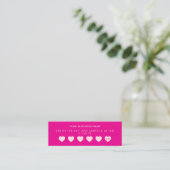 Cartes de fidélité pour salons de beauté et spas (Debout devant)