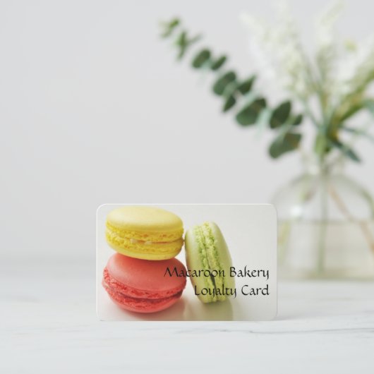 Cartes de fidélité professionnelles - Conception d (Debout devant)