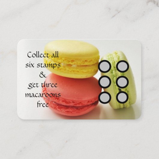 Cartes de fidélité professionnelles - Conception d (Dos)