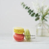 Cartes de fidélité professionnelles - Macaron Desi (Debout devant)