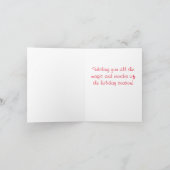 Cartes de fin de année africains de perroquets gri (Intérieur)