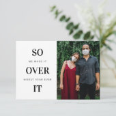 Cartes de fin de année amusants avec des cartes de (Debout devant)