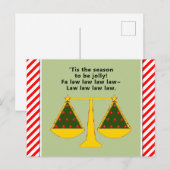 Cartes de fin de année avocats (Devant / Derrière)