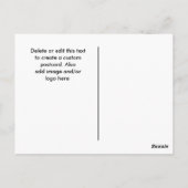 Cartes de fin de année de l'immobilier (Dos)