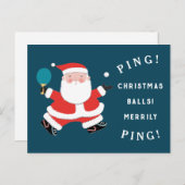 Cartes de fin de année de Noël (Devant / Derrière)