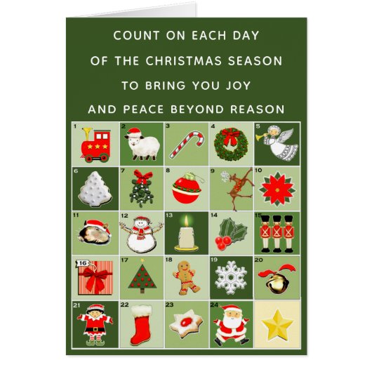 Cartes de fin de année de Noël bénévoles (Devant)