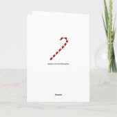 Cartes de fin de année de Noël de basket-ball (Dos)