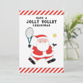 Cartes de fin de année de Noël de Tennis Créatif (Debout devant)