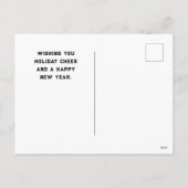 Cartes de fin de année de Noël du baseball (Dos)