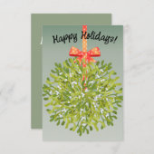 cartes de fin de année heureux (Devant / Derrière)