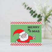 Cartes de fin de année Médicales de Noël (Debout devant)