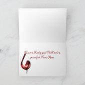 Cartes de fin de année, s'effondrer (Intérieur)