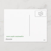 Cartes de fin de année Silvery White et Blue PEACE (Dos)