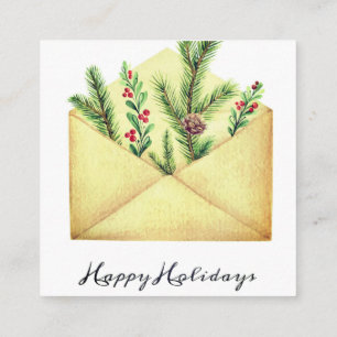 cartes de fin de année simples de Noël