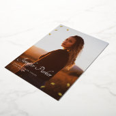 Cartes de fin d'études en aluminium (Rotation)