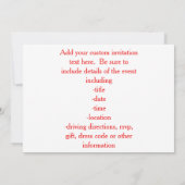 Cartes de fin d'études Médicales (Dos)