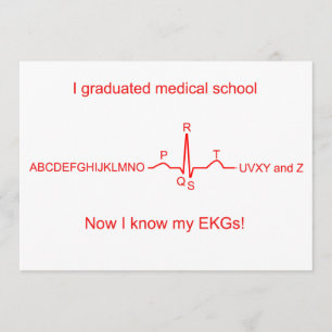 Cartes de fin d'études Médicales