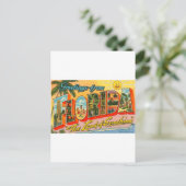 Cartes de Floride Vintage salutations (Debout devant)