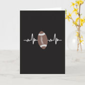 Cartes de football d'automne pour lui garçons de s (Fleur jaune)
