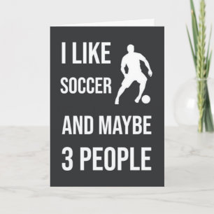 Cartes de football drôles Humour Joueur Équipe Spo