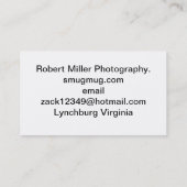 Cartes de galerie (Dos)