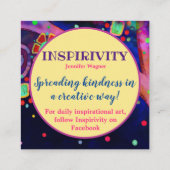 Cartes de gentillesse "Ayez foi" (Dos)