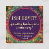 Cartes de gentillesse "Quelque chose de merveilleu (Dos)