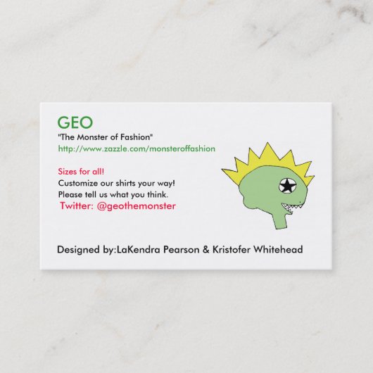 Cartes de GEO (Devant)