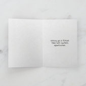 Cartes de graduation noir aéroportées (Intérieur)