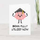 cartes de graduation phd amusantes (Devant)